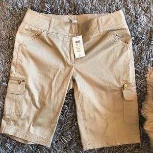 NWT Cache Bermuda Shorts